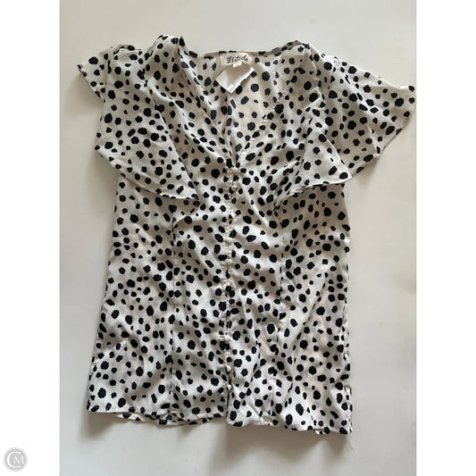 Blouse Sleeveless By lISTICLE In Animal Print, Size: S