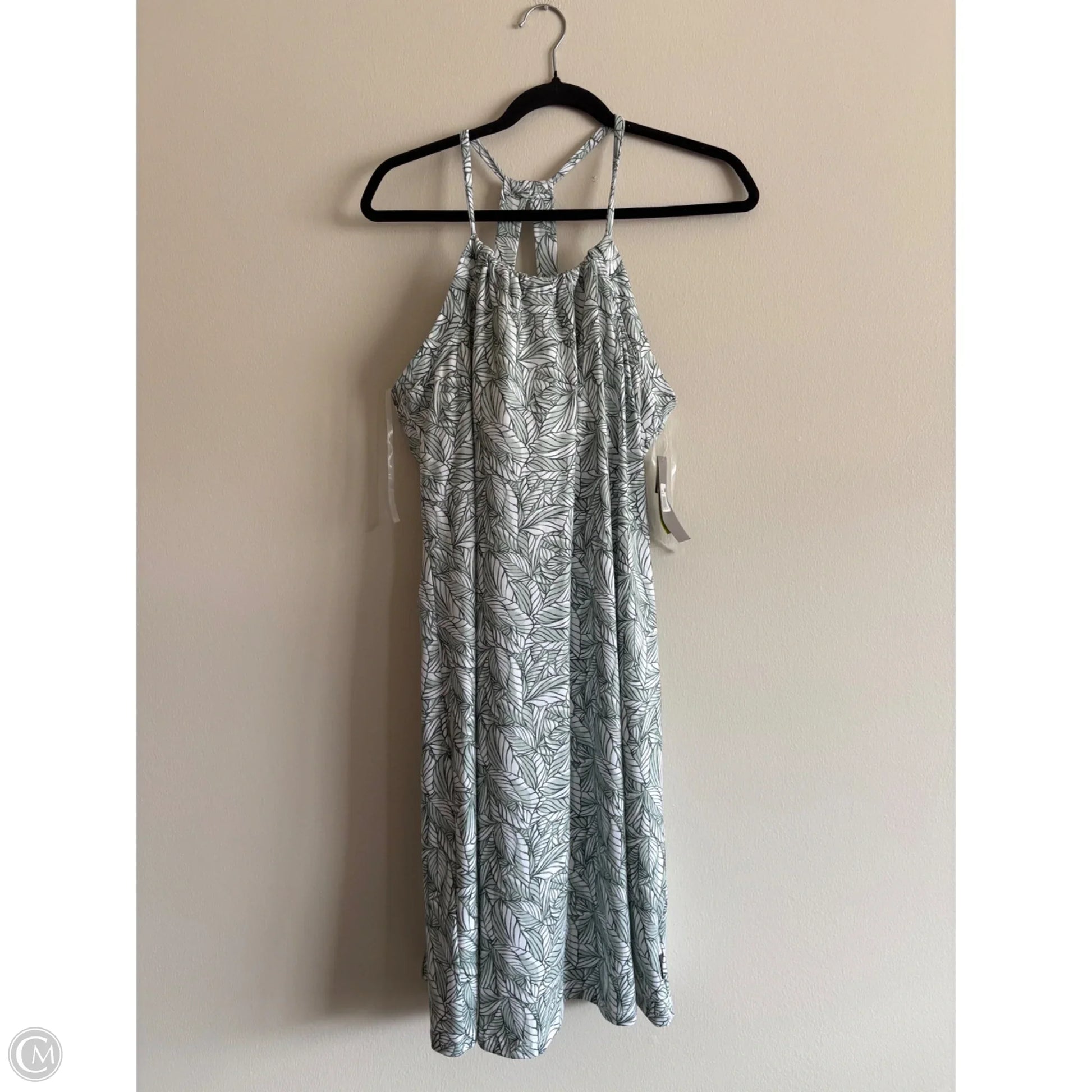 eddie bauer midi dress Dress Casual Midi By Eddie Bauer In Green, Size: L