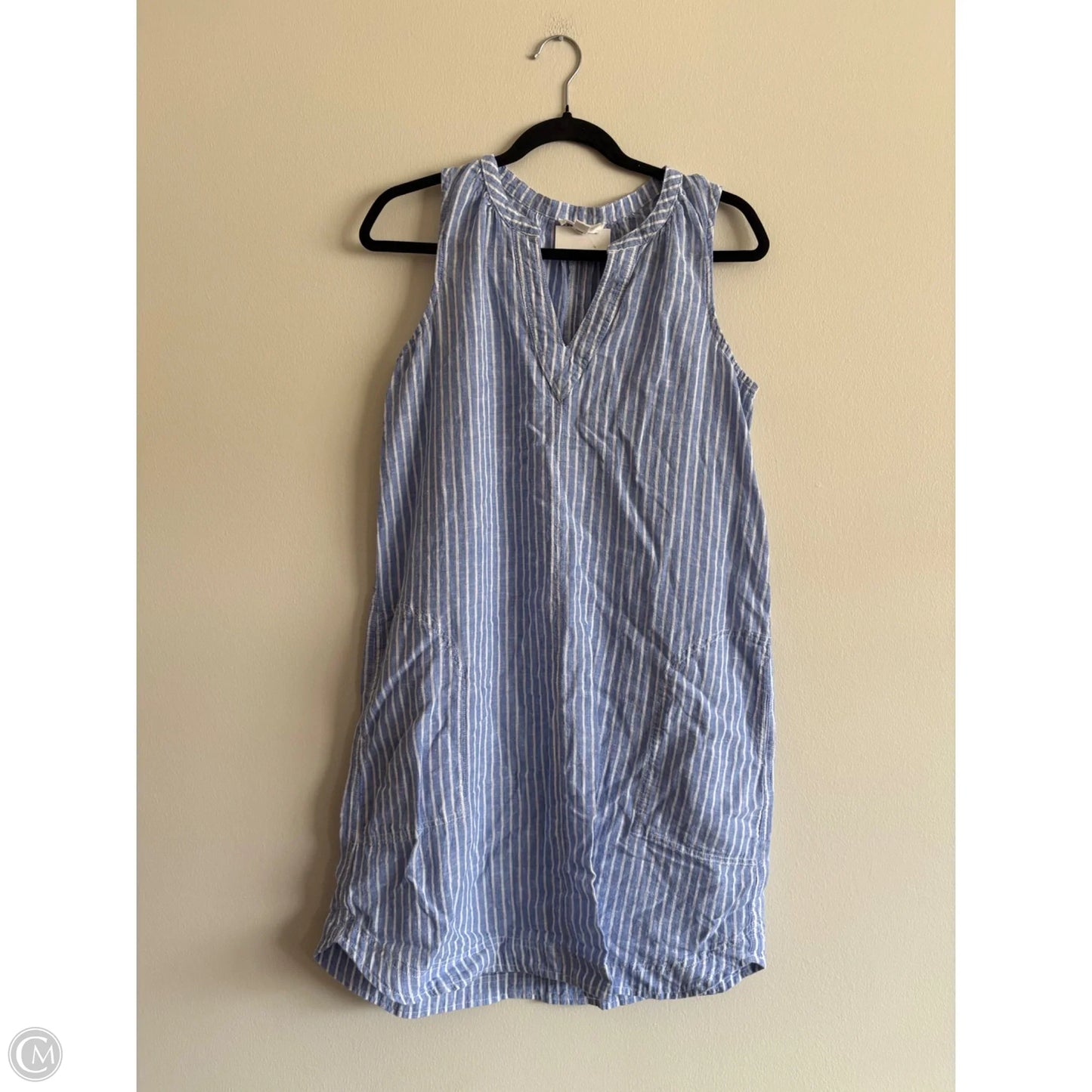 Dress Casual Midi By Beachlunchlounge In Striped Pattern, Size: M