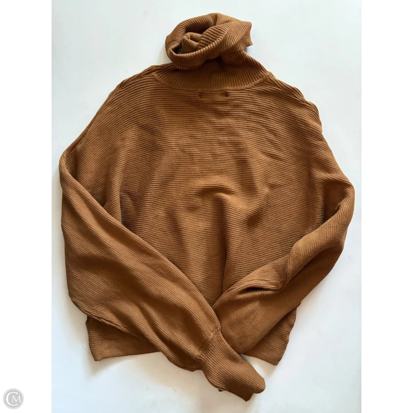 Sweater By Pink Rose In Brown, Size: L