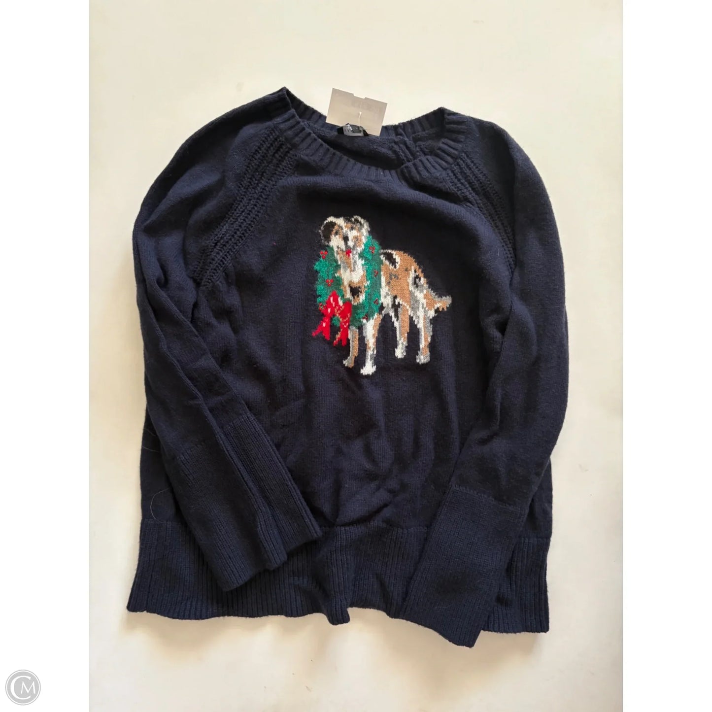Sweater By Talbots In Navy, Size: M