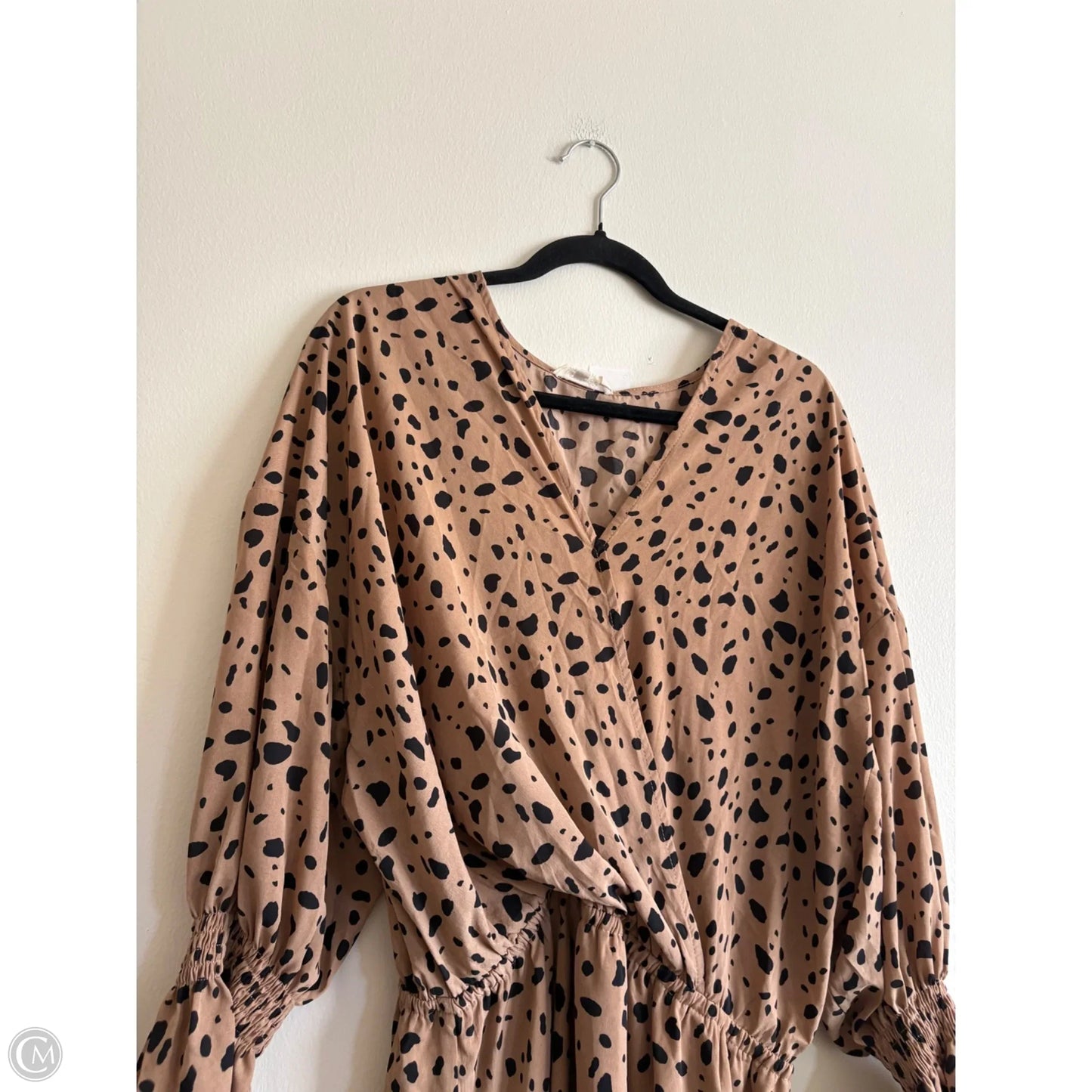 Dress Casual Midi By Eesome In Animal Print, Size: L