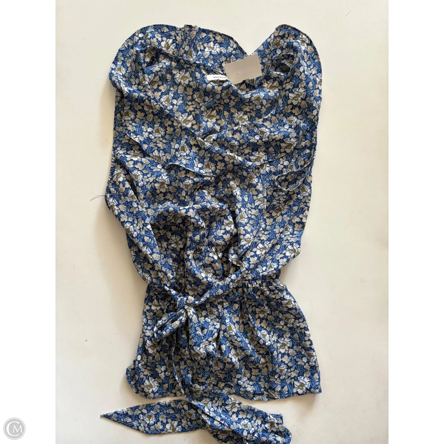 Blouse Sleeveless By Max Studio In Floral Print, Size: M