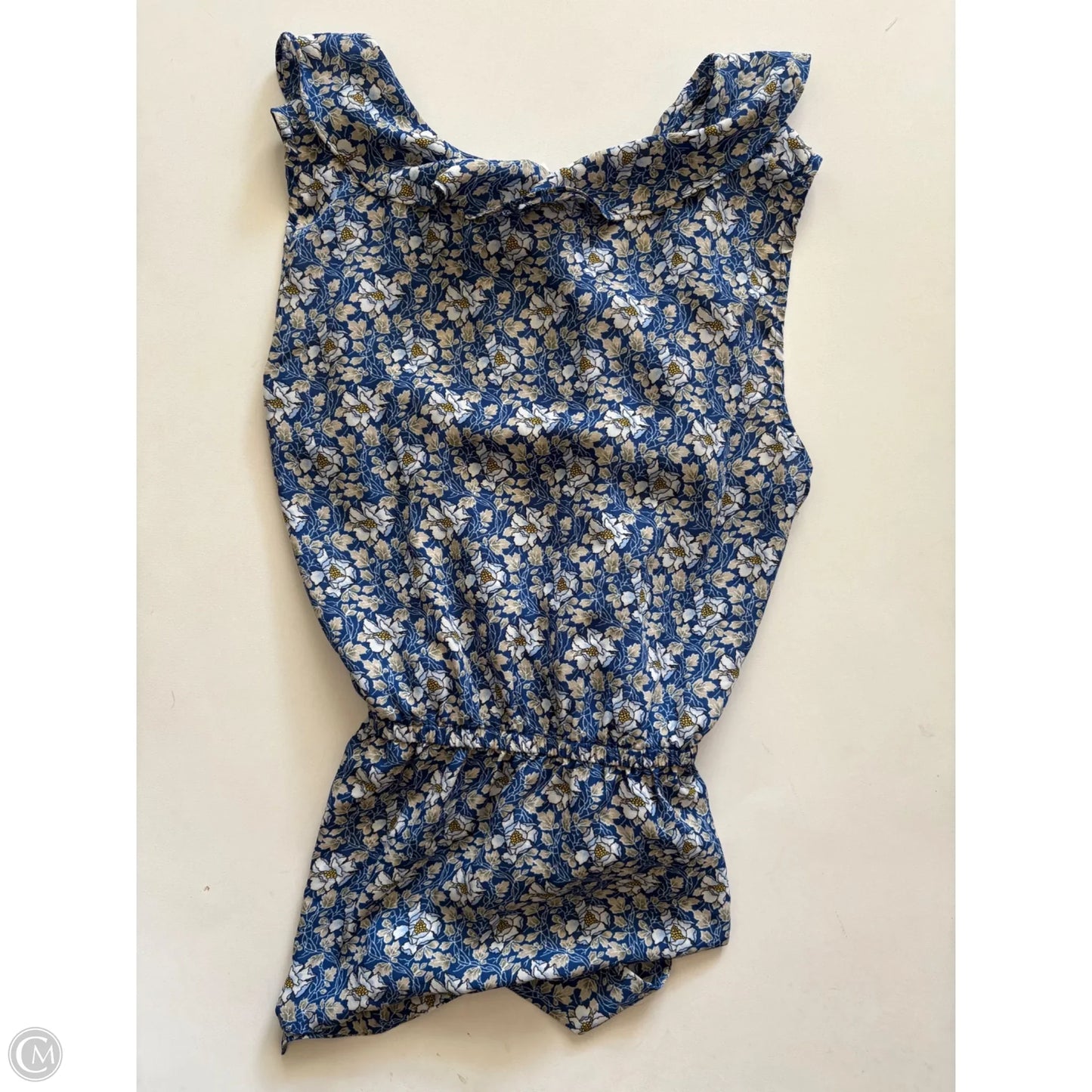 Blouse Sleeveless By Max Studio In Floral Print, Size: M