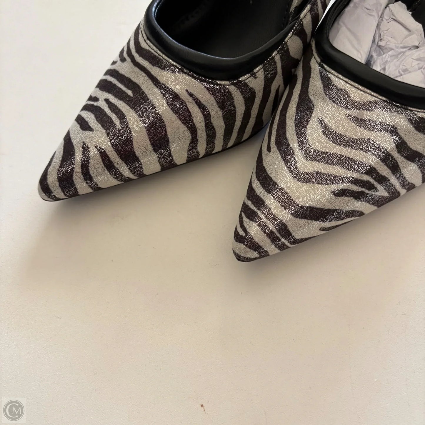 Shoes Heels Kitten By New York And Co In Animal Print, Size: 9