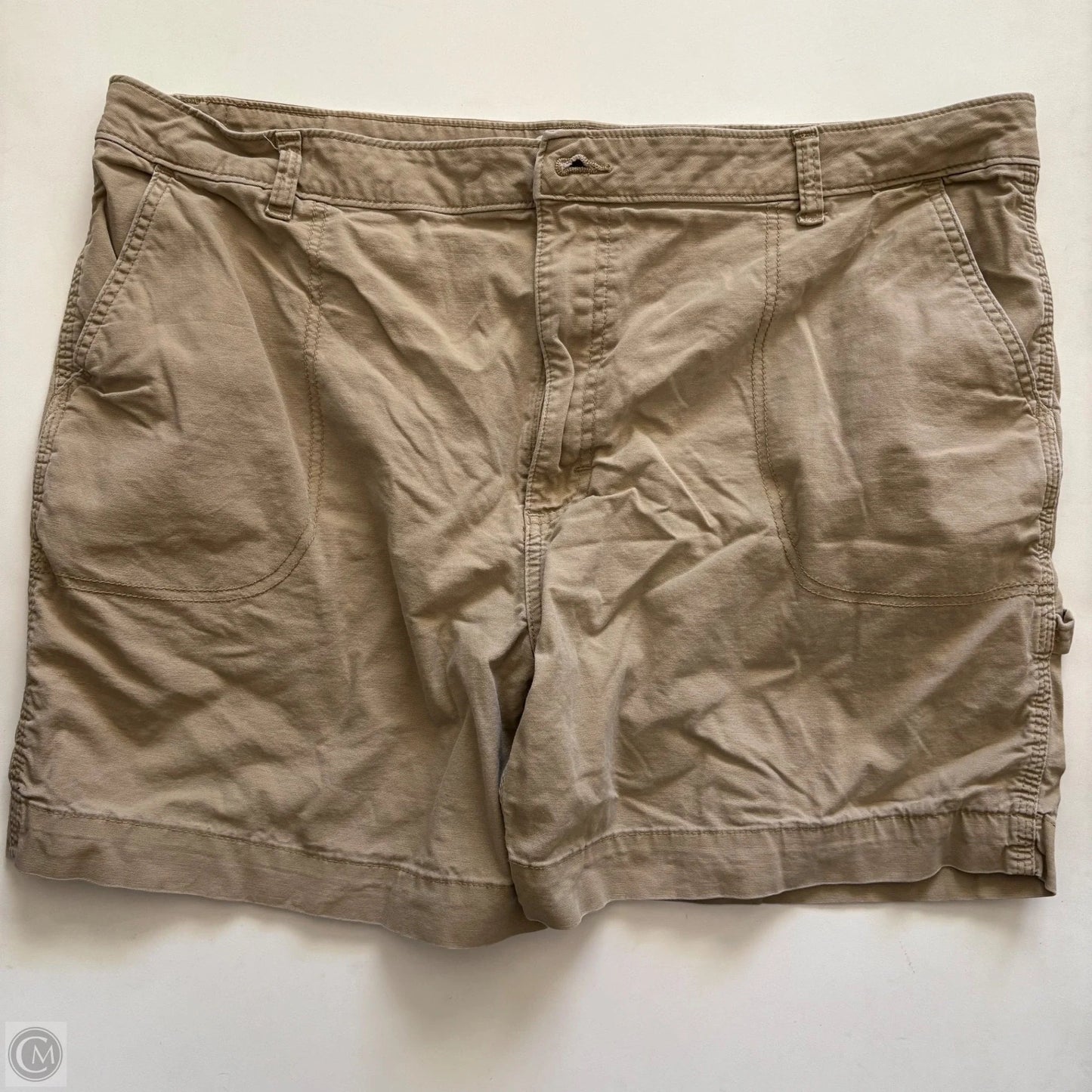 Shorts By Lee In Tan, Size: 18