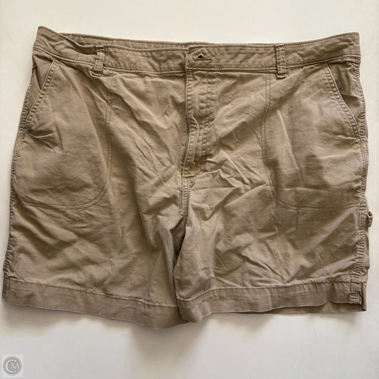 Shorts By Lee In Tan, Size: 18