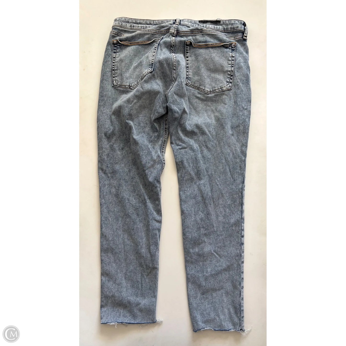 Jeans Straight By Rag And Bone In Blue, Size: 10