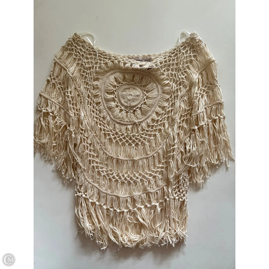 Vest Other By Fashion On Earth In Cream, Size: S
