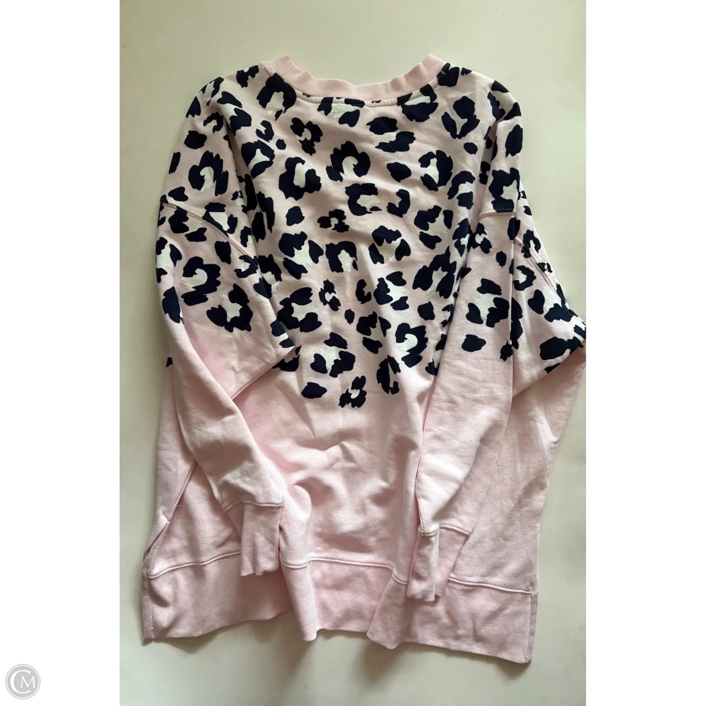 Sweatshirt Crewneck By Crown And Ivy In Animal Print, Size: L
