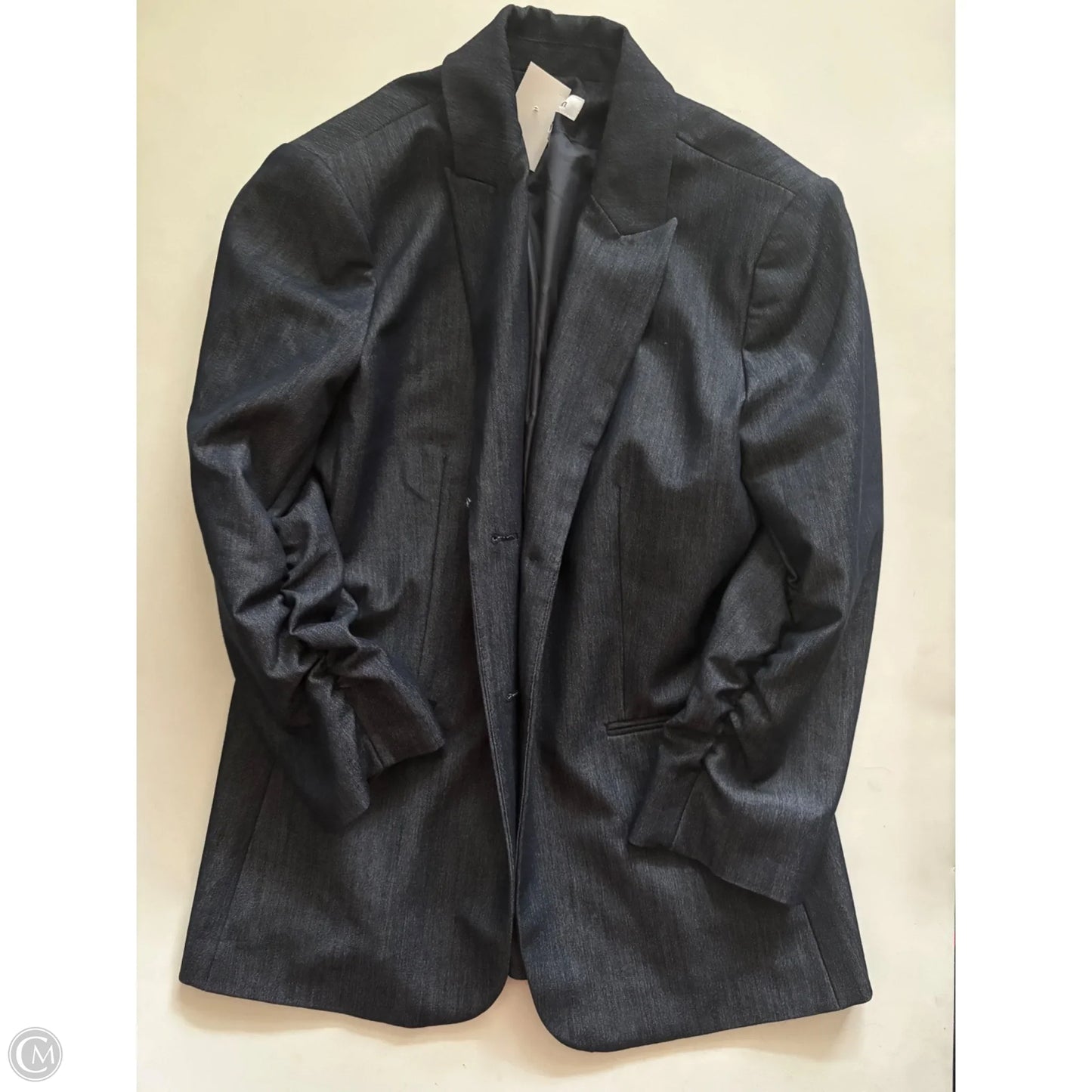 Blazer By Calvin Klein In Blue, Size: 8