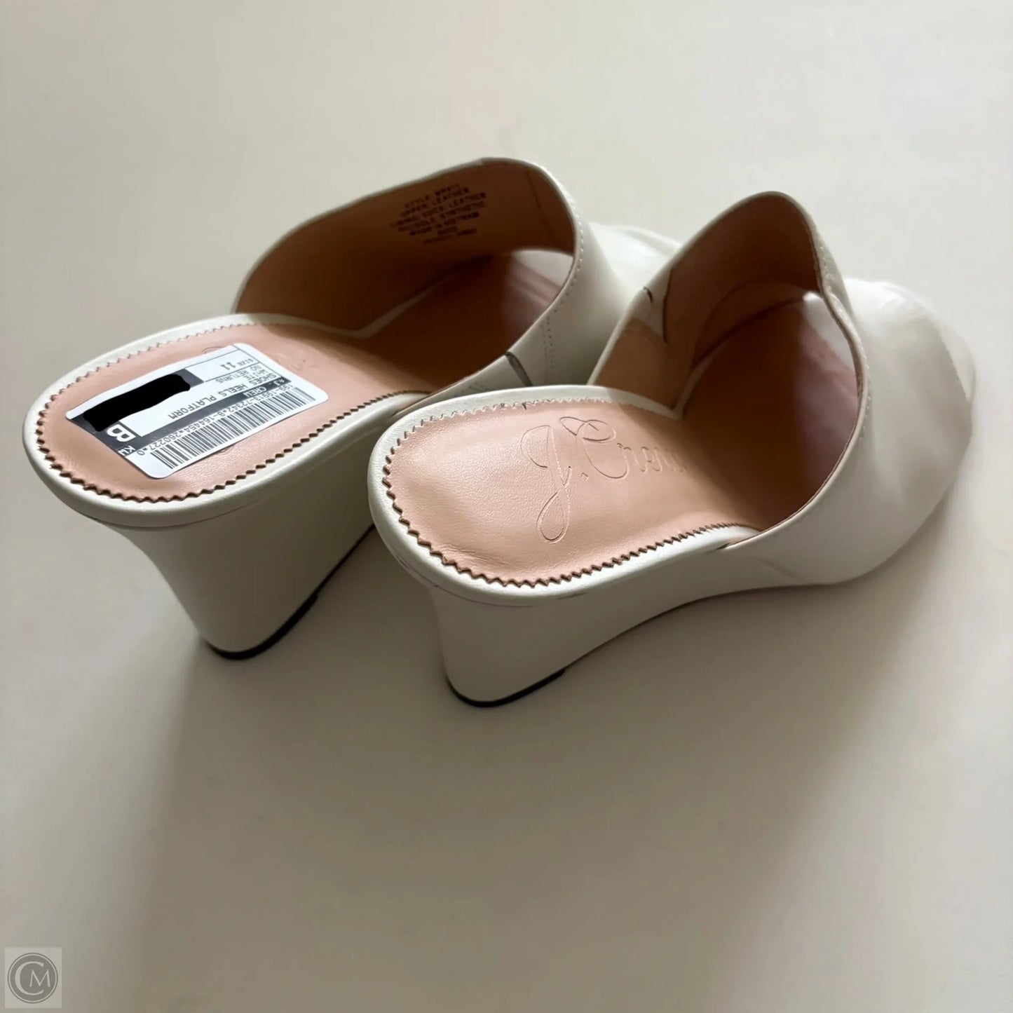 Shoes Heels Platform By J. Crew In White, Size: 11