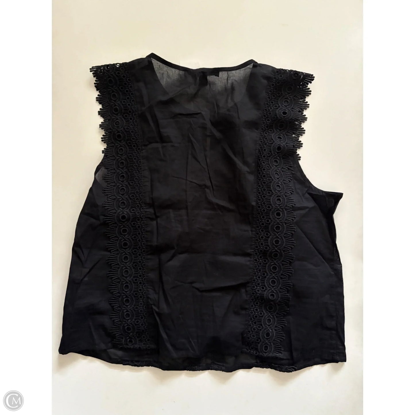 Top Sleeveless By Marc New York In Black, Size: L