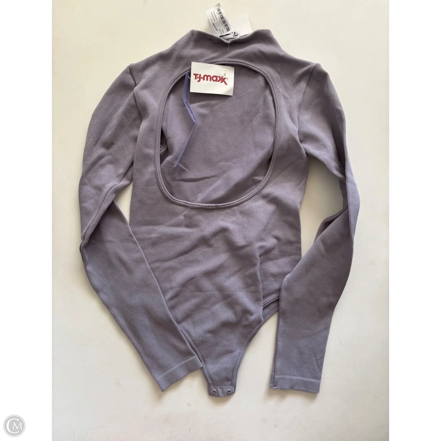 Top Long Sleeve By Zara In Purple, Size: Xs