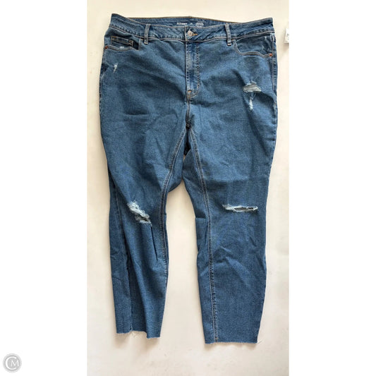 Jeans Straight By Old Navy In Blue, Size: 20