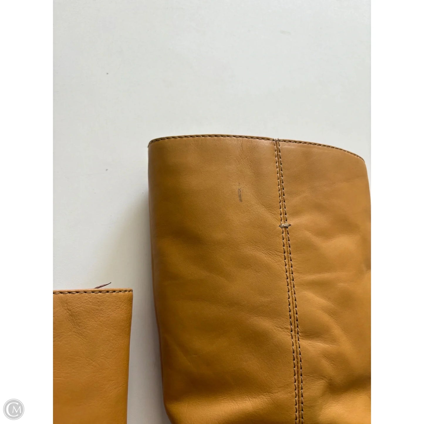 Boots Designer By Frye In Brown, Size: 9.5