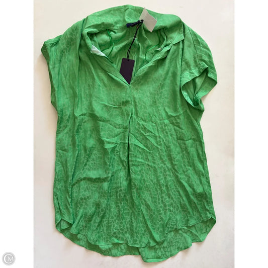 Blouse Short Sleeve By Rachel Roy In Green, Size: S