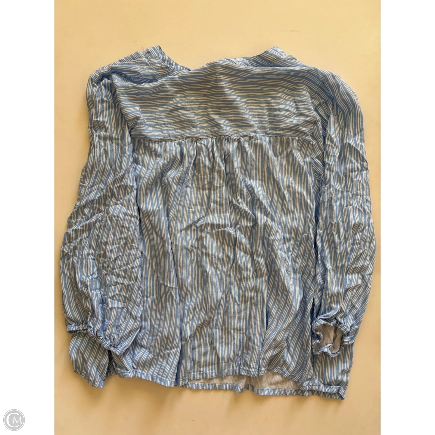 Top Long Sleeve By St Johns Bay In Striped Pattern, Size: 2x