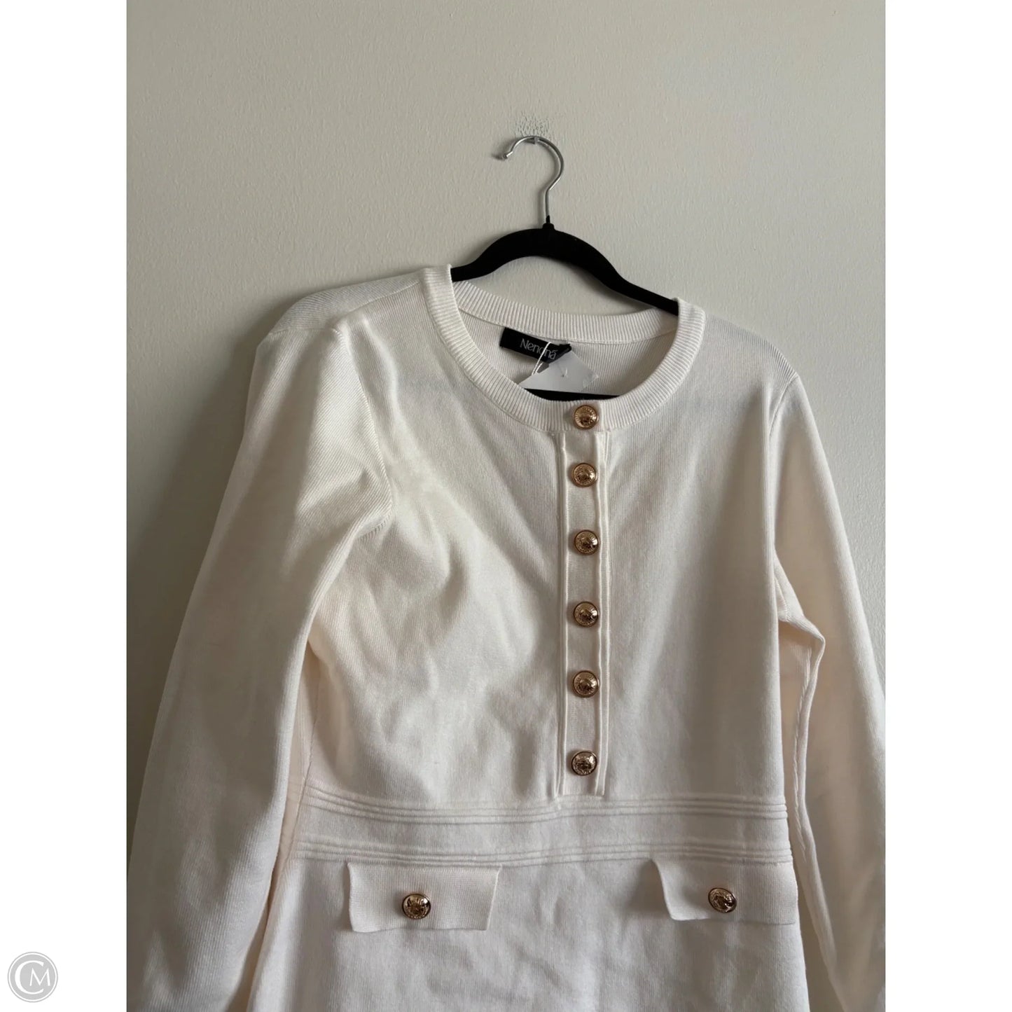 Dress Work By Nenona In Cream, Size: M