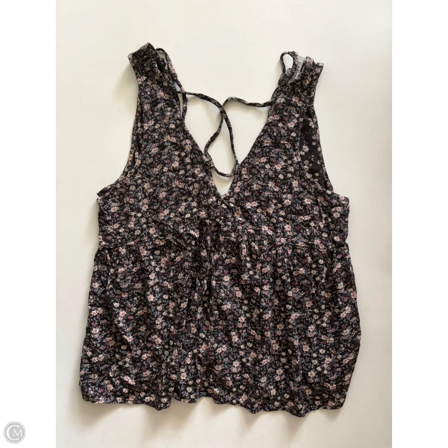 Tank Top By American Eagle In Floral Print, Size: M