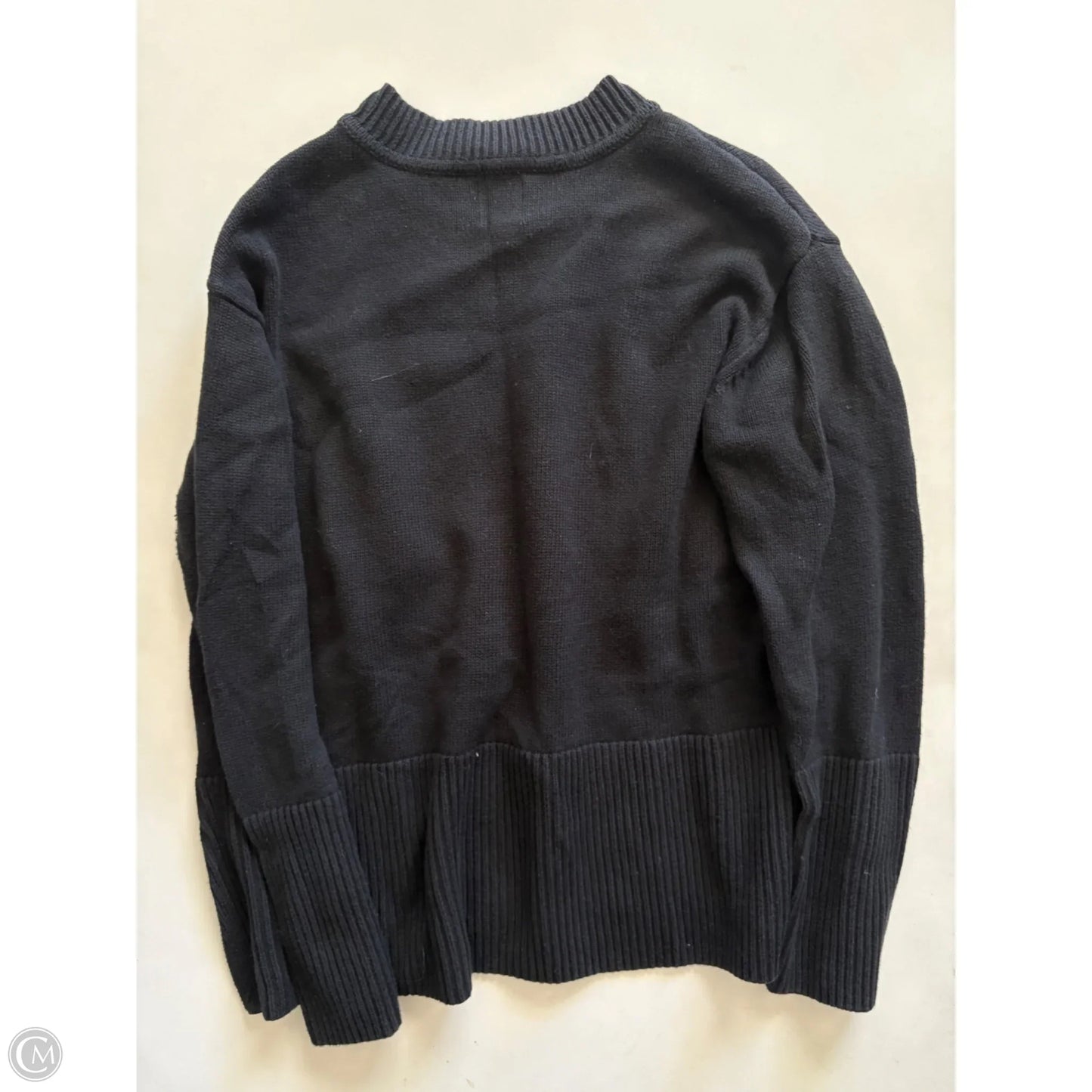 Sweater By Gap In Black, Size: M