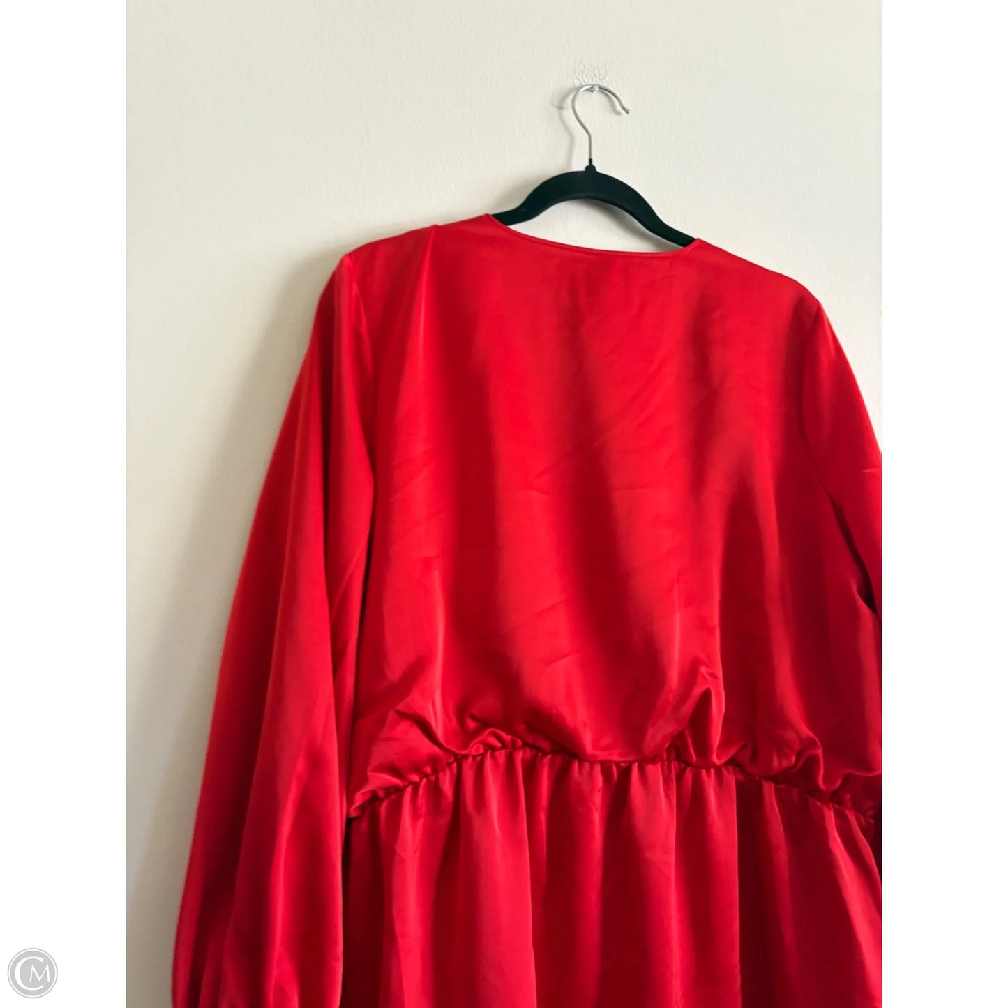 Dress Party Midi By Worthington In Red, Size: Xl