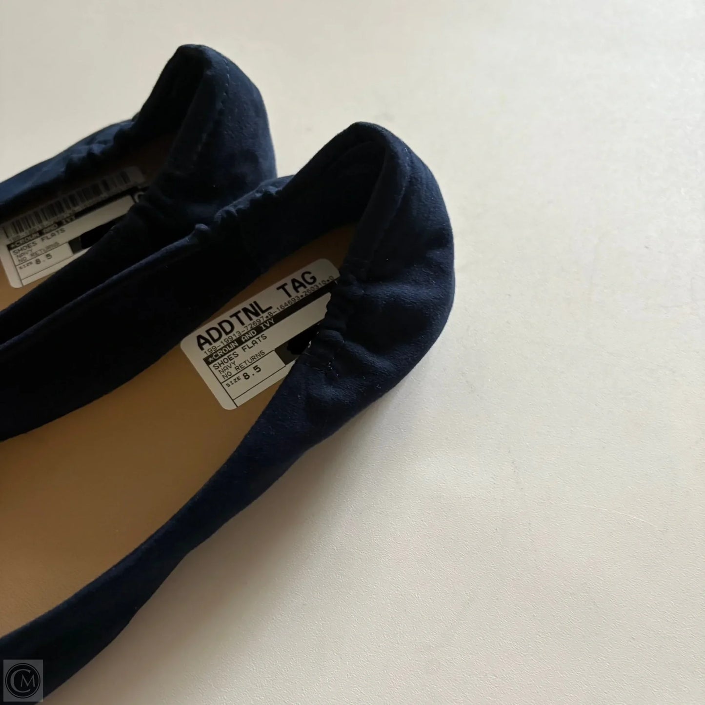 Shoes Flats By Crown And Ivy In Navy, Size: 8.5