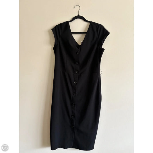 Dress Work By Express In Black, Size: L