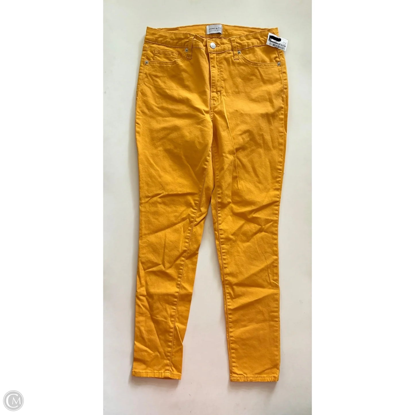 Pants Chinos & Khakis By Crown And Ivy In Yellow, Size: 8