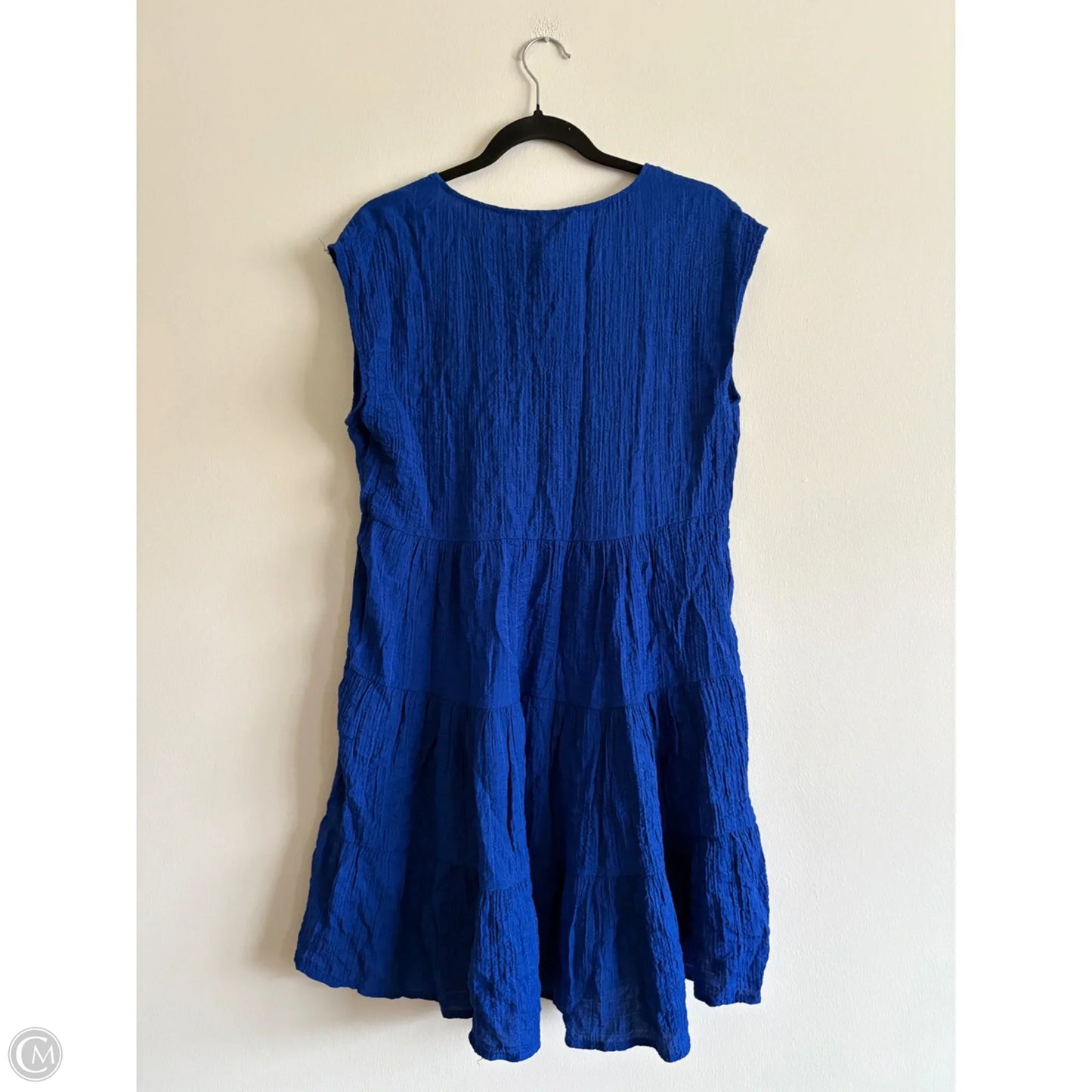 Dress Casual Midi By Knox Rose In Blue, Size: S