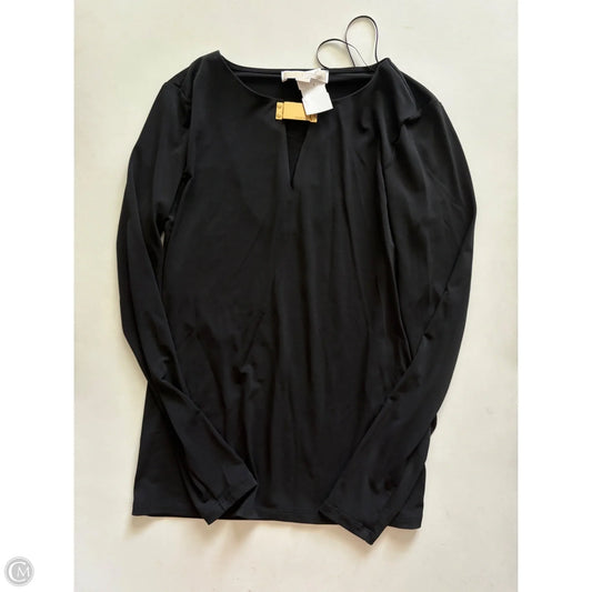Blouse Designer By Michael Kors In Black, Size: S