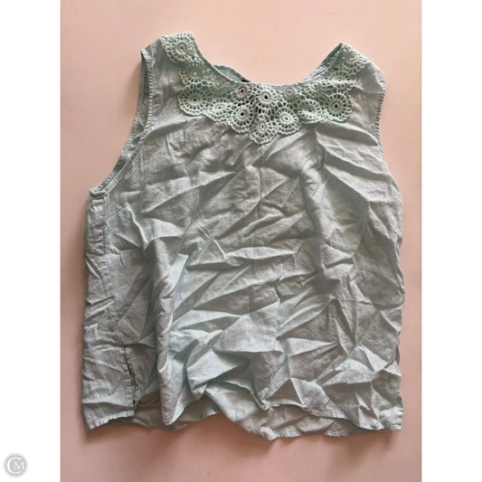 Top Sleeveless By Cynthia Rowley In Blue, Size: 2x