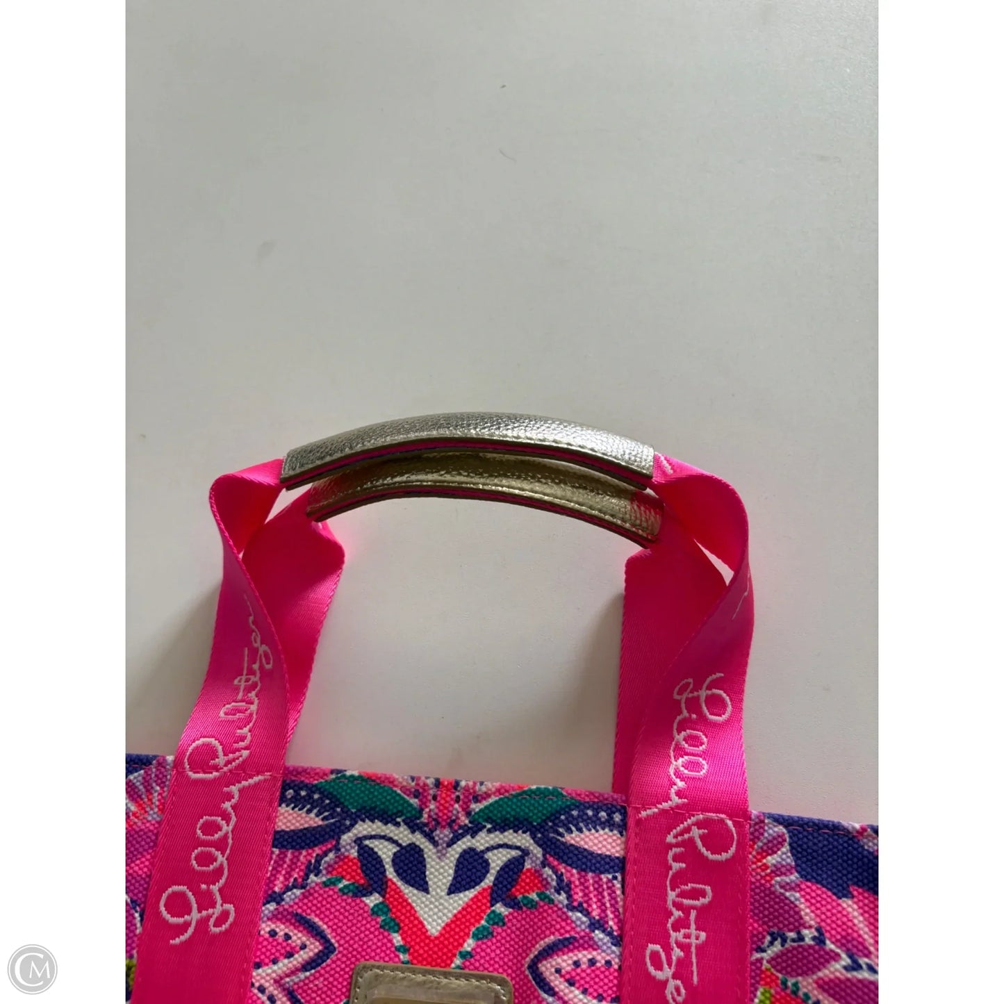 Tote Designer By Lilly Pulitzer, Size: Large