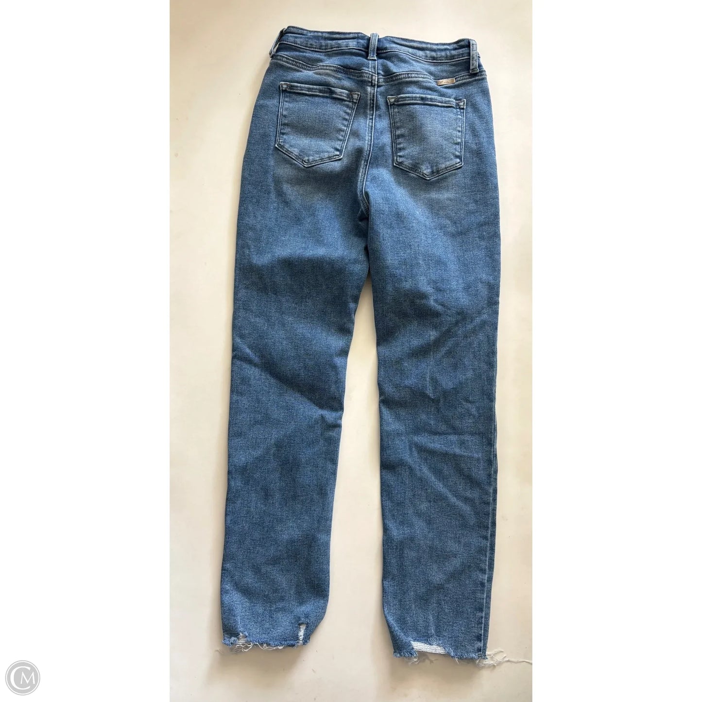 Jeans Straight By Kancan In Blue, Size: 4
