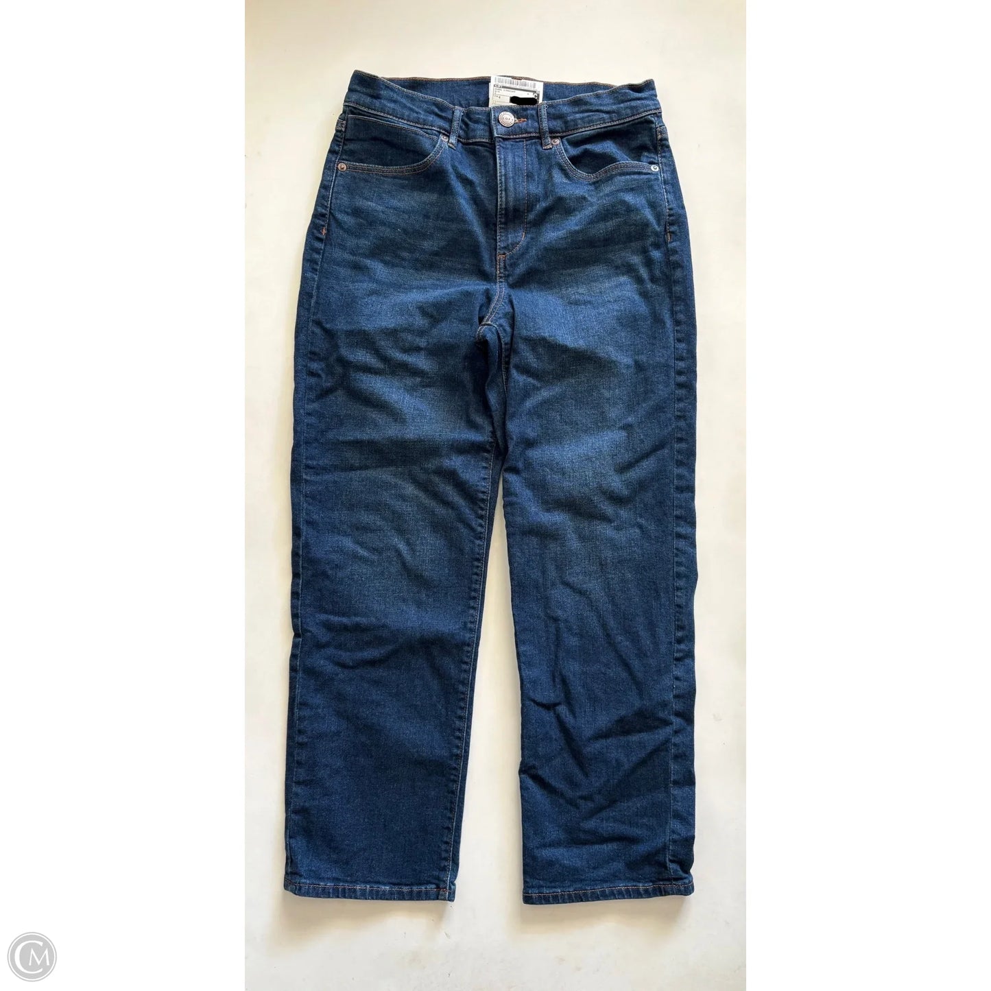 Jeans Straight By Loft In Blue, Size: 4