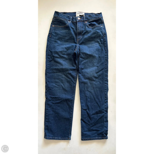 Jeans Straight By Loft In Blue, Size: 4