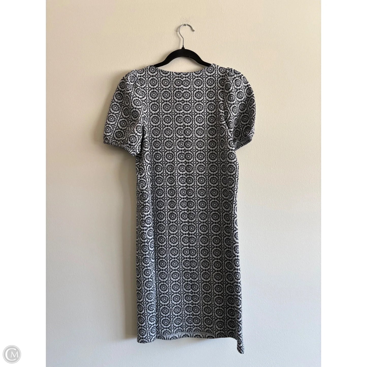 Dress Casual Midi By Loft In Black & White, Size: Xs