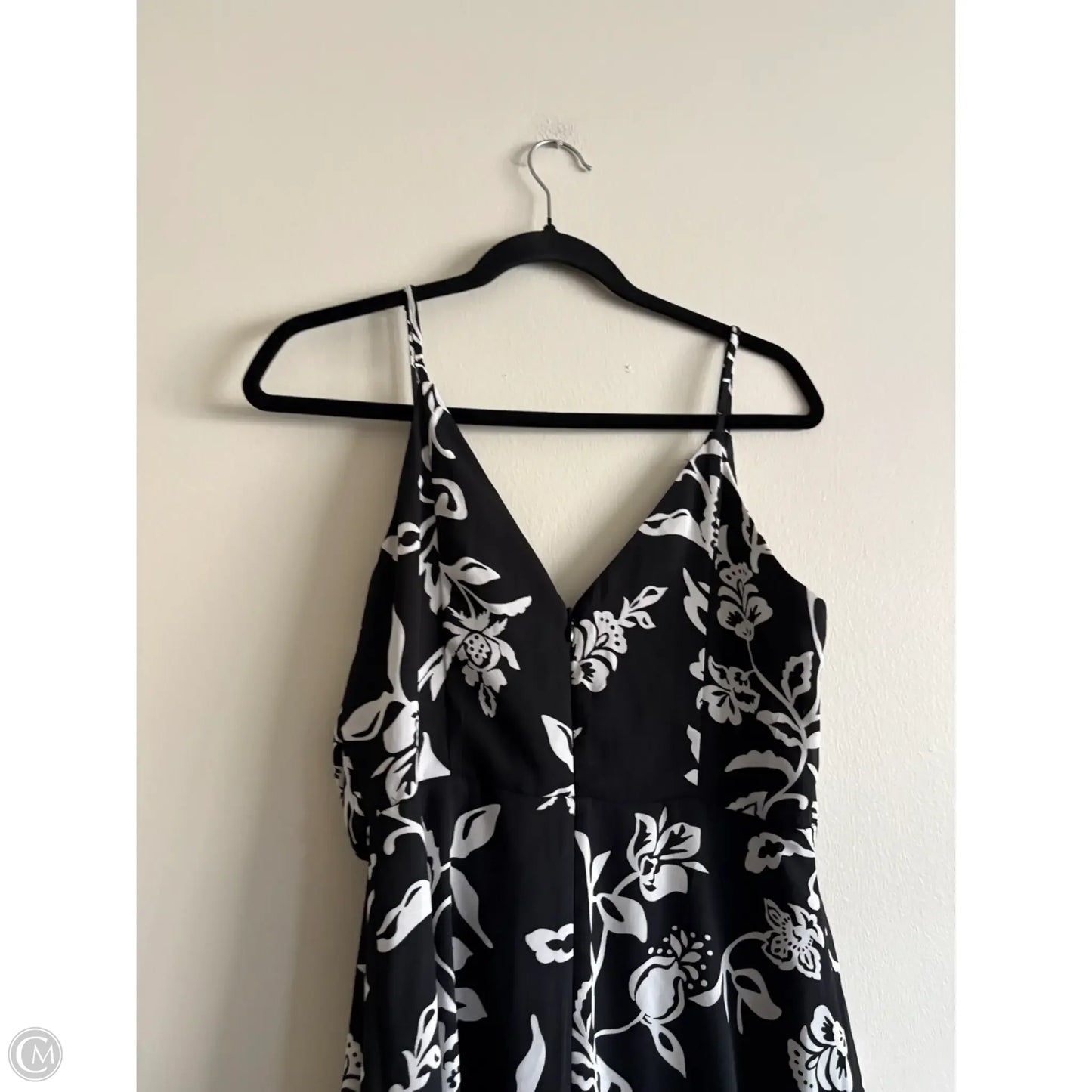 Dress Casual Midi By Express In Black, Size: M