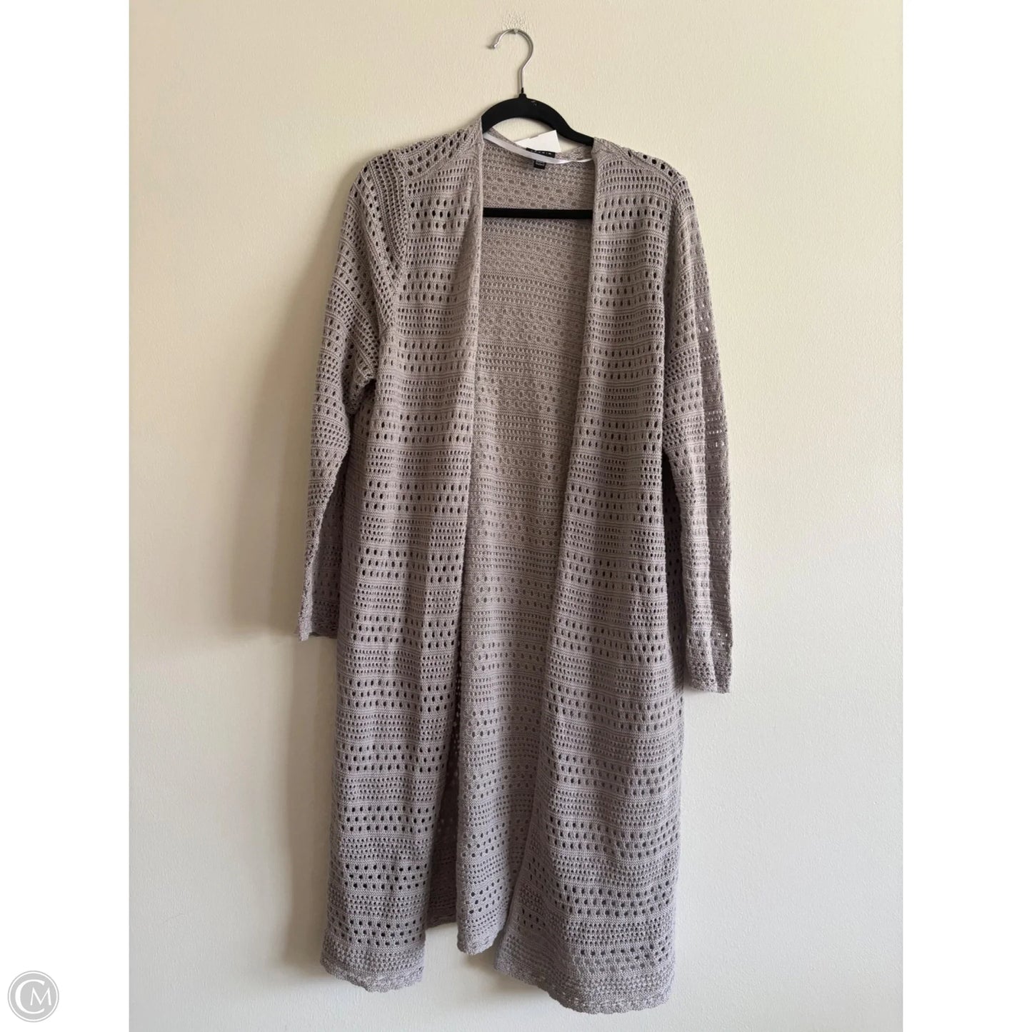 Sweater Cardigan By Torrid In Grey, Size: 2x