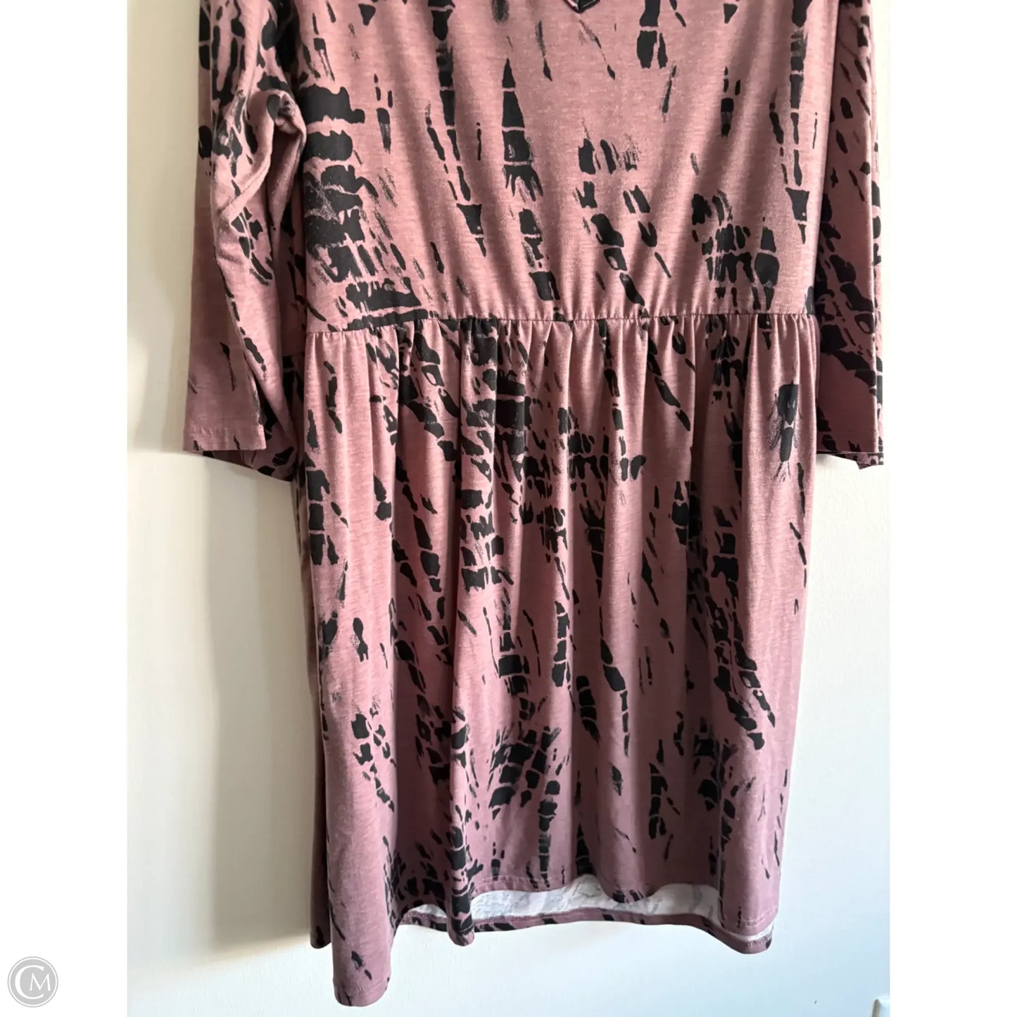 Dress Casual Midi By Suzanne Betro In Black, Size: 3x