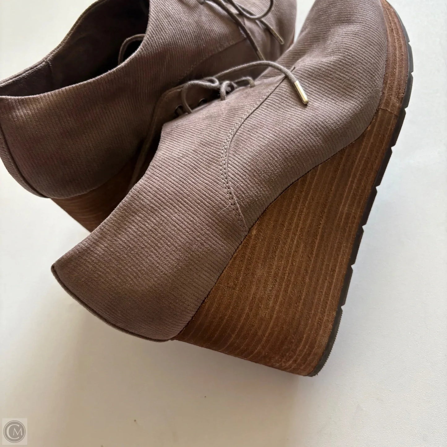 Boots Ankle Heels By Dr Scholls In Brown, Size: 11