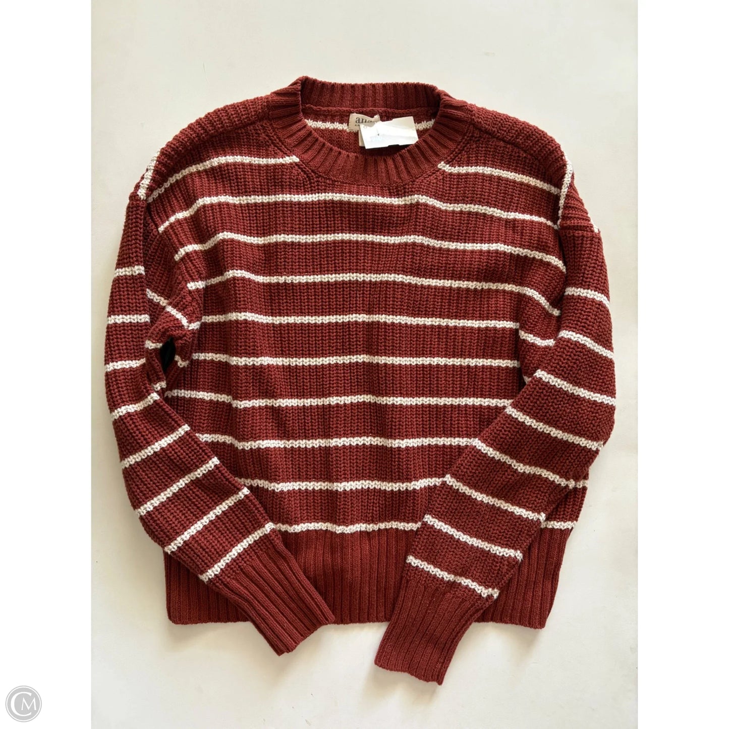 Sweater By Ana In Brown, Size: M