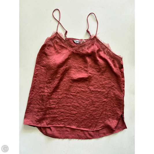 Tank Top By Nine West Apparel In Brown, Size: L