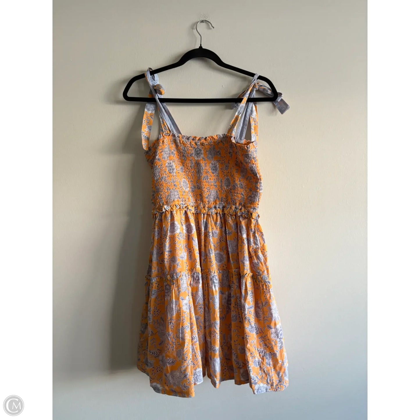 Dress Casual Maxi By Nautica In Floral Print, Size: M