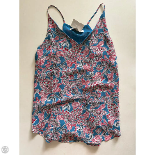 Tank Top By Loft In Floral Print, Size: S
