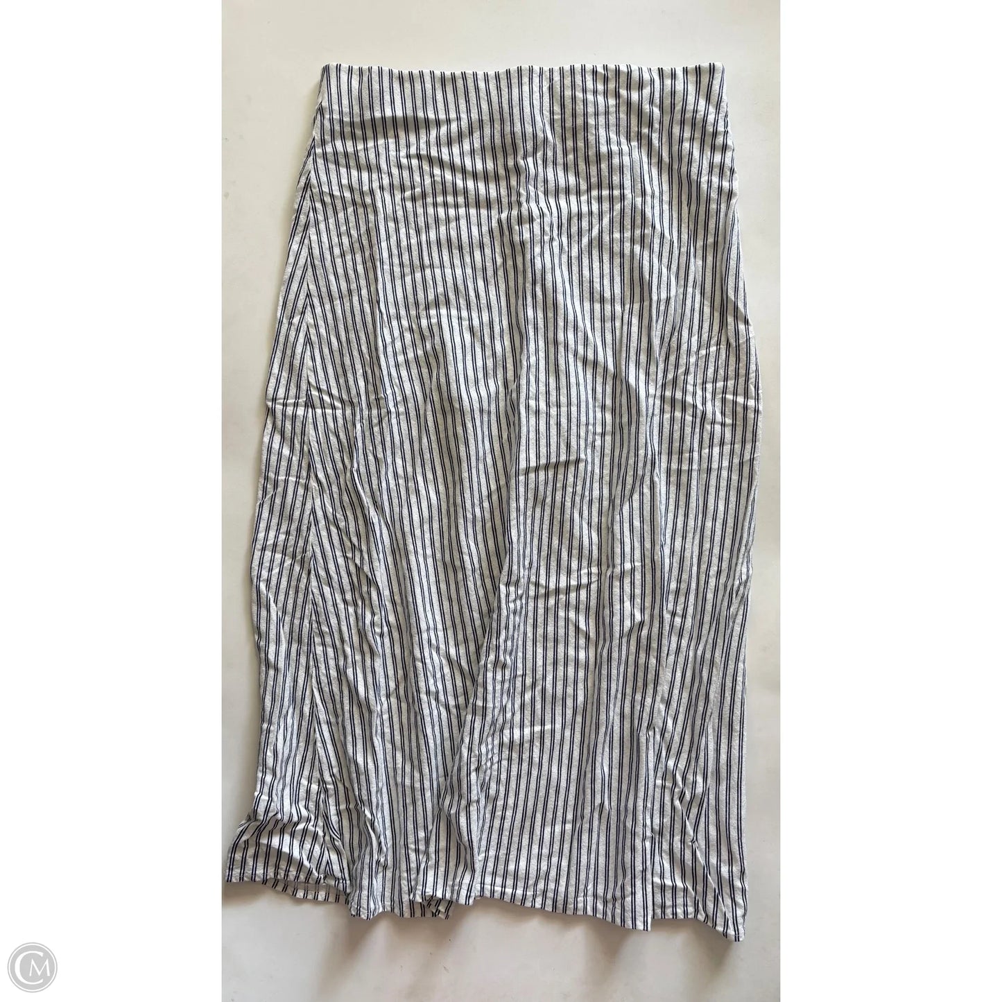 Skirt Maxi By A New Day In Striped Pattern, Size: L