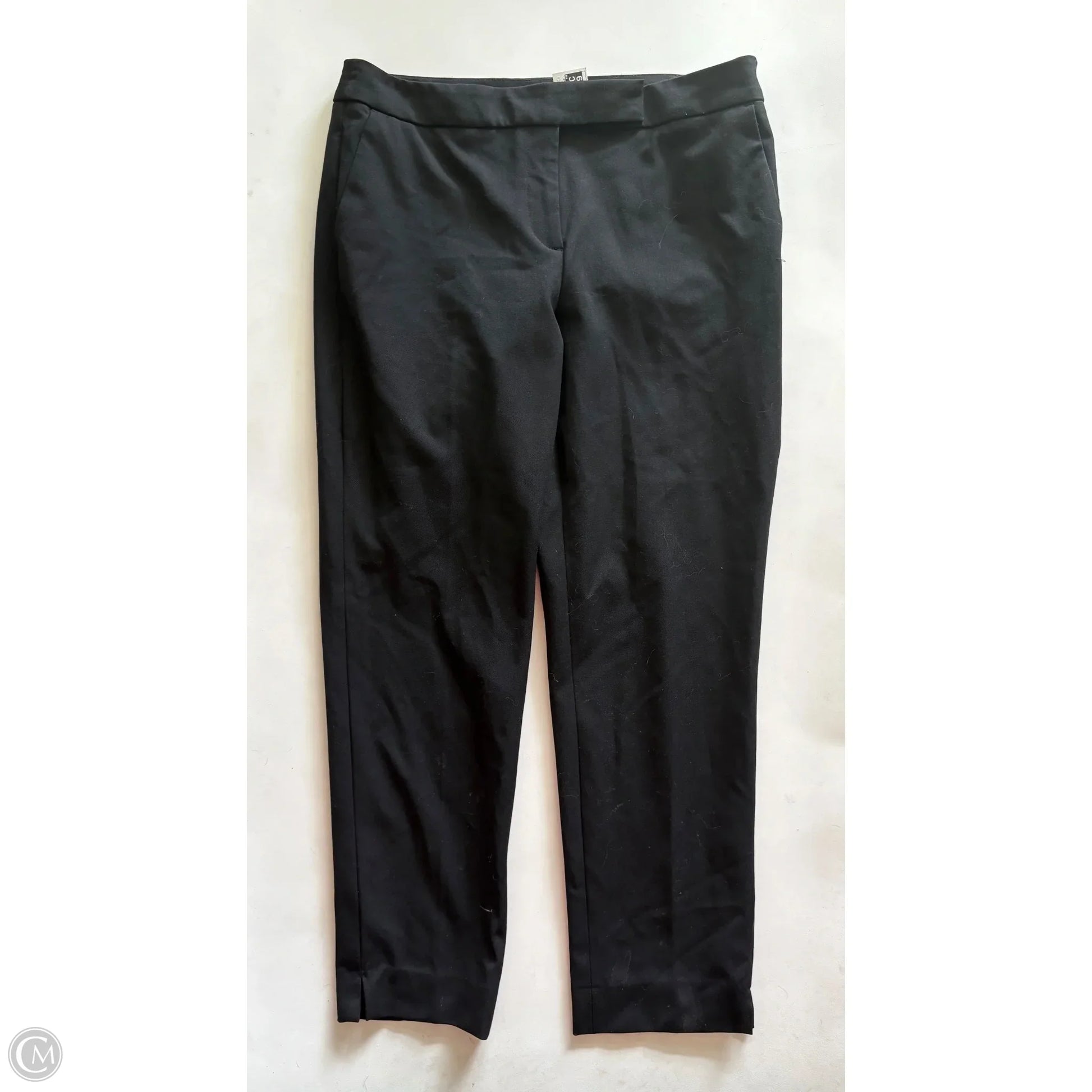 white house black market dress pants White House Black Market Dress Pants Women OS White Polyester/Spandex Wide-Leg