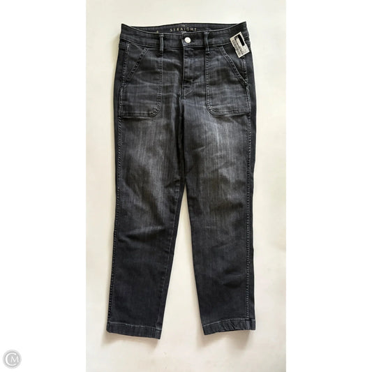 Jeans Cropped By White House Black Market In Black, Size: 6