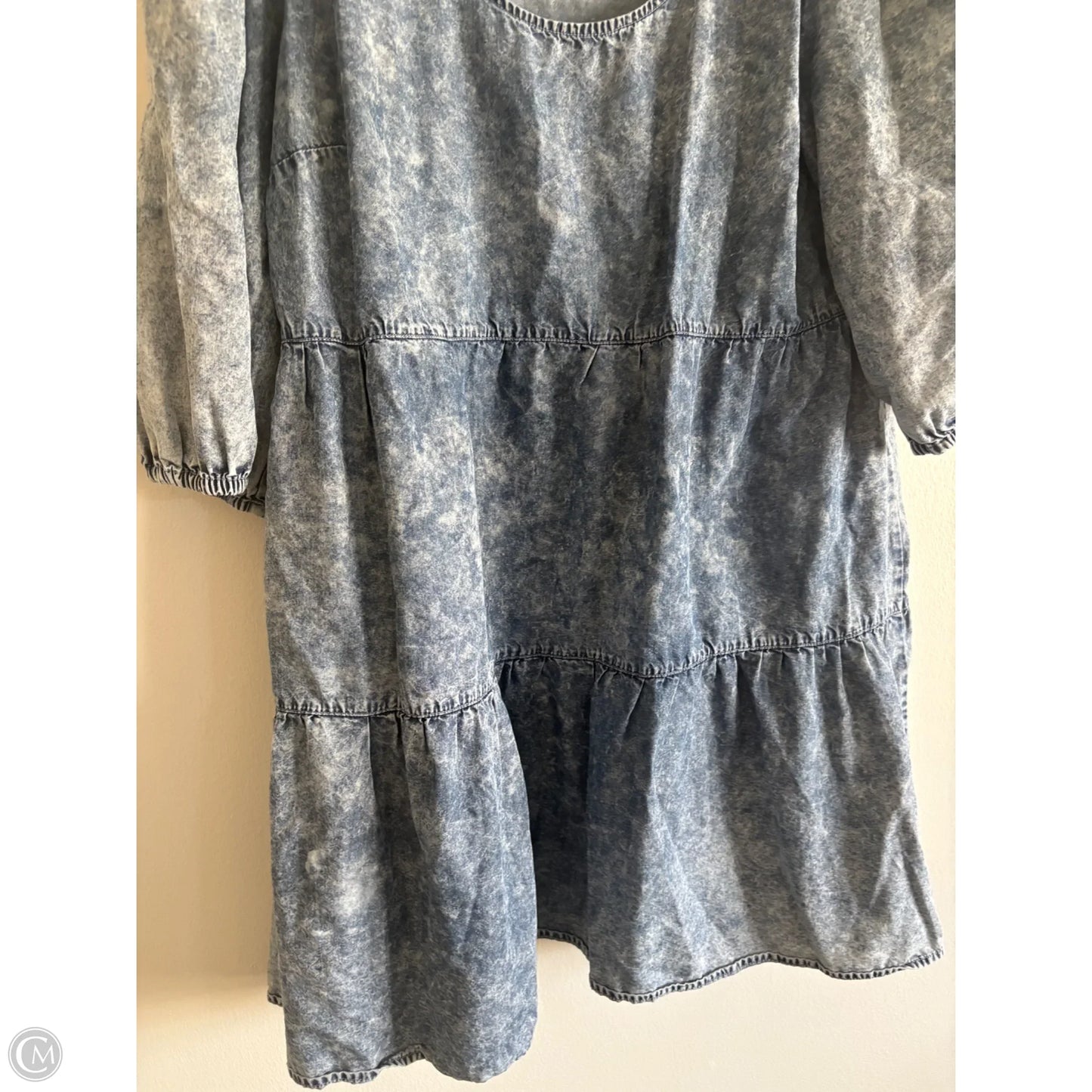 Dress Casual Midi By Ana In Blue, Size: L