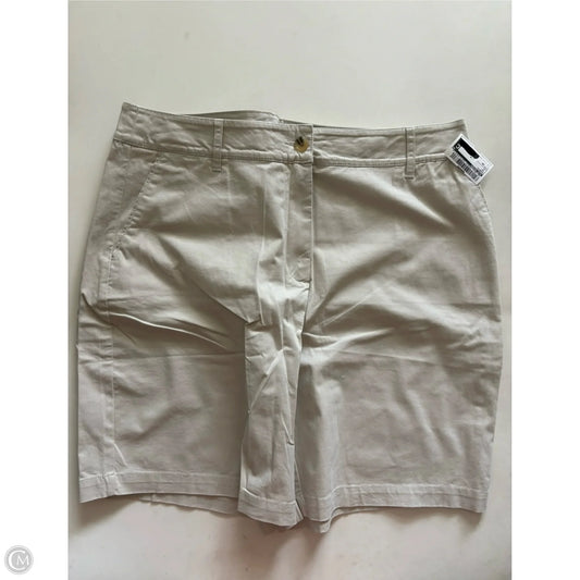 Shorts By Kim Rogers In Tan, Size: 16